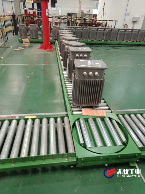 無動力滾筒線旋轉臺CF-025(圖1) 無動力滾筒線旋轉臺CF-025(圖1)